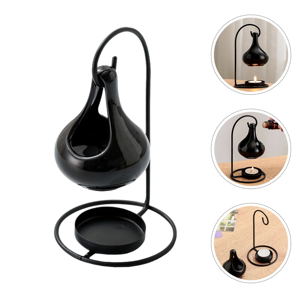 

Ceramic Tealight Oil Burner Large Capacity Fragrance Warmer for Aromatherapy Decorative Incense Burner Living Room Bedroom Use