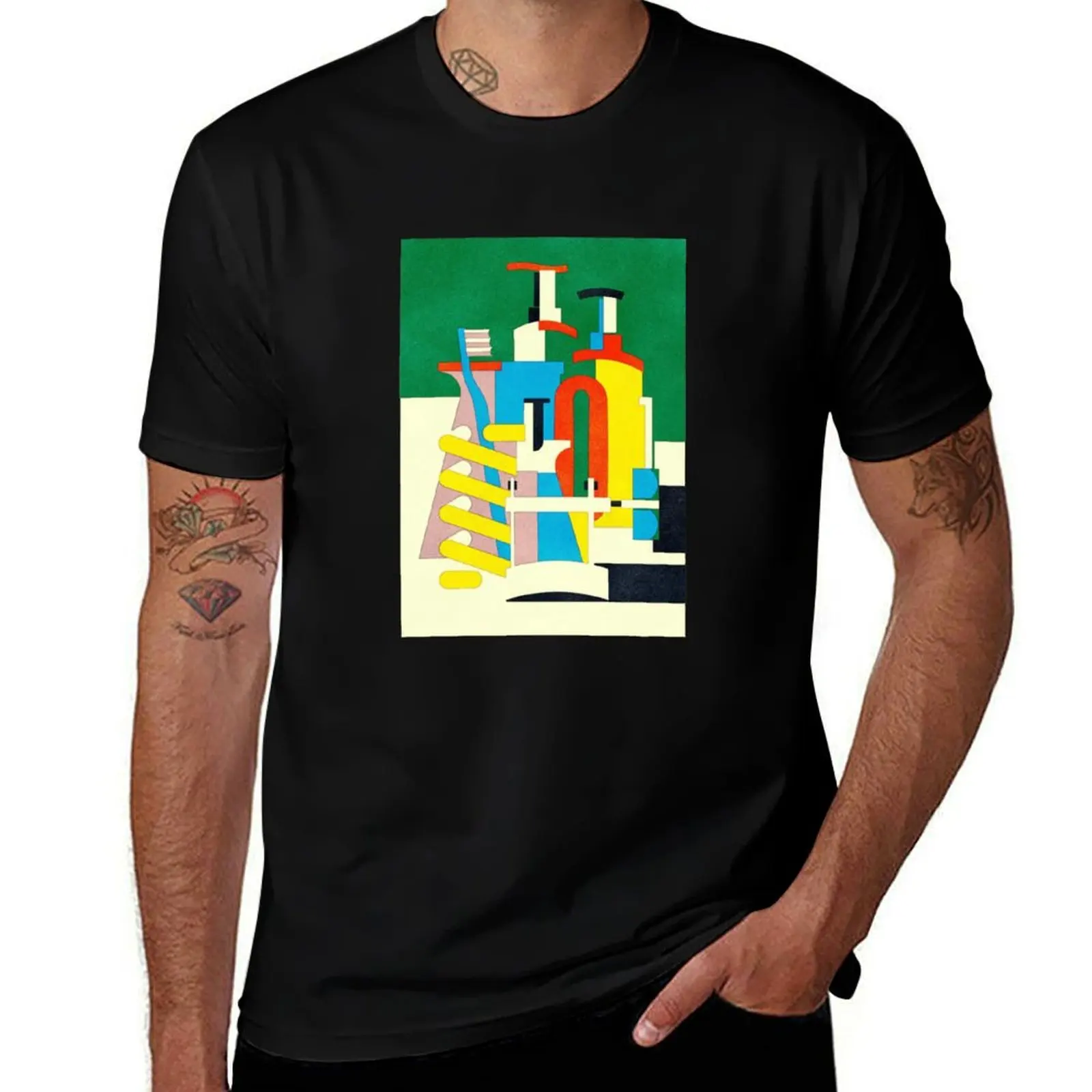 Brush and paste T-Shirt t shirt for man T-Shirt