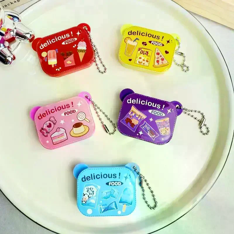 1 Set Phone Bag Pendant Dollhouse Mini Small Lunch Box Tableware Miniatures Kitchen Furniture Items Decorative Accessories