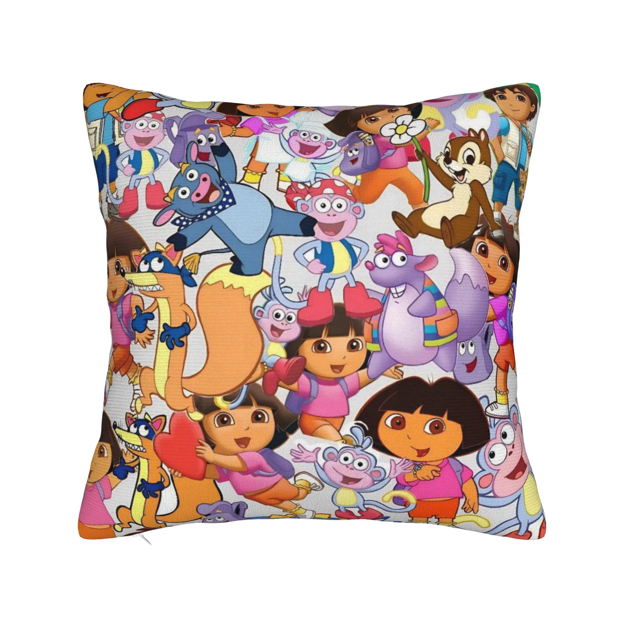 Decorative Pillow Covers D-Doras The Explorers Product Home  Pillow Case Cover Square Multi-Size