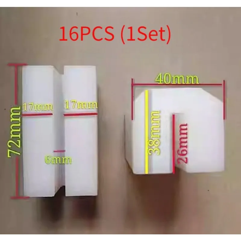 

16 шт. (1 комплект) блоков для автомобильного подъемника, сверхмощные аксессуары для автоподъемников