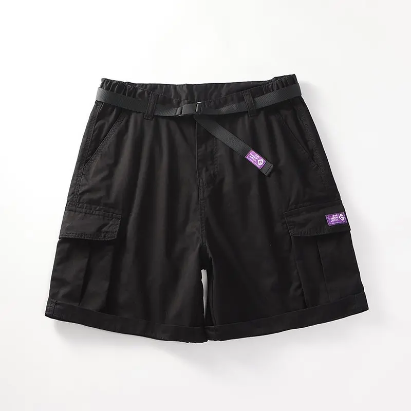 

Летние дышащие износостойкие мужские шорты с несколькими карманами, повседневные брюки для работы на открытом воздухе, свободные рабочие шорты большого размера для мужчин