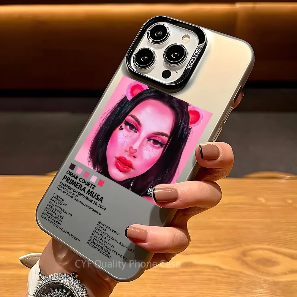 PRIMERA O-Omar C-Courtz album Phone Case For Apple 11 12 13 14 15 16Pro Max Plus Protect Plating Phone Cover