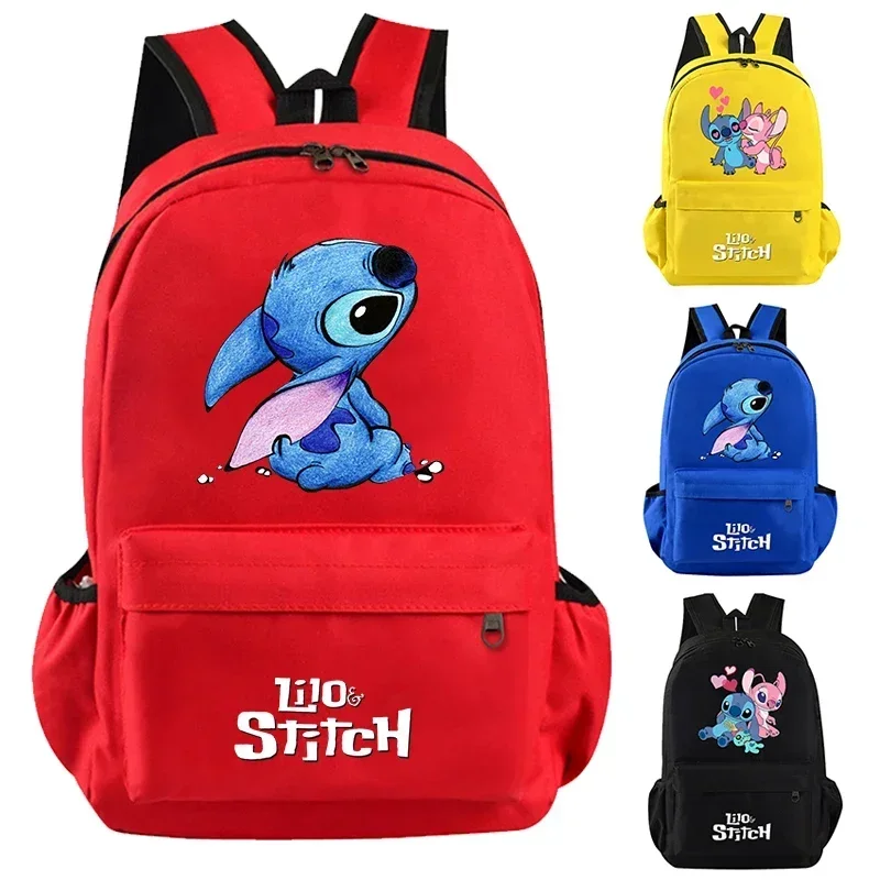 

Lilo Stitch Backpack for Boys Girl Hildren Back To School Schoolbag Student Kawaii Backpack Boys Girls Anime Mochila Cartoon