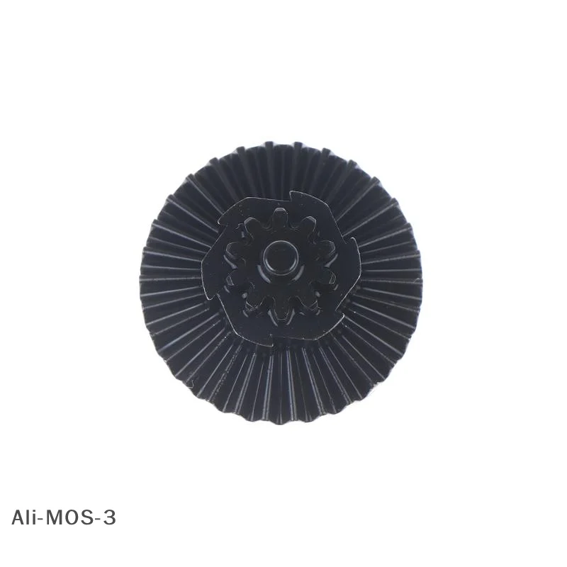 【S】1 قطعة ترس مخروطي معدني حلزوني ترس مشطوف ومحرك حلزوني من النوع D للإصدار. 2/3 أجزاء لعبة ميتال جير #2