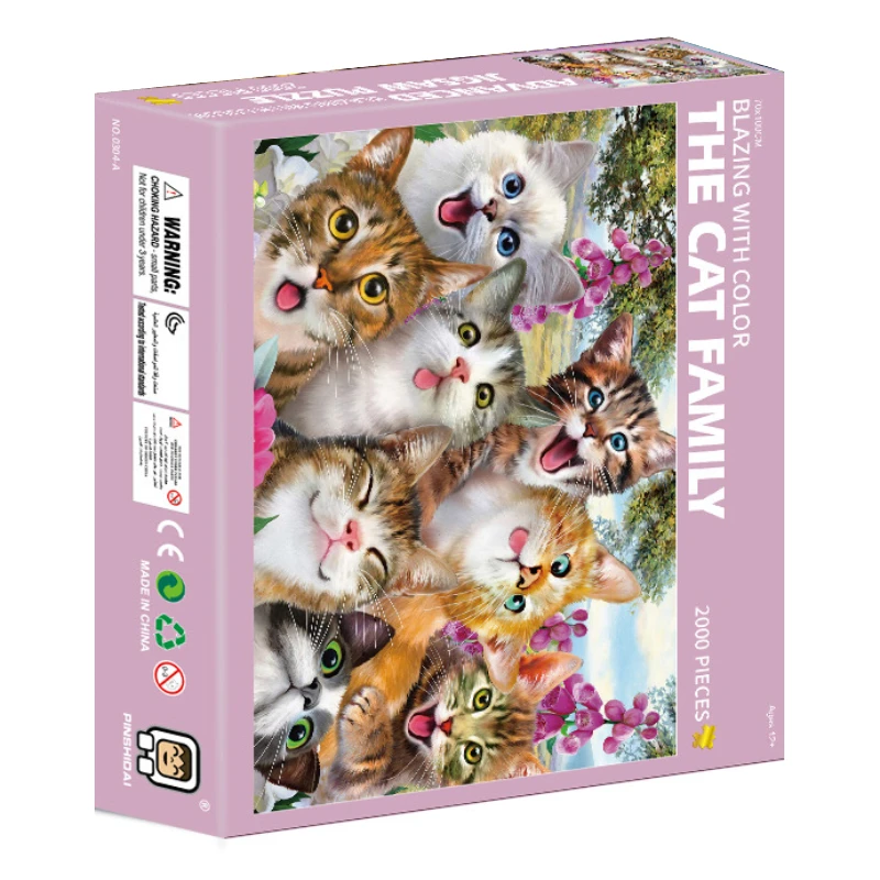 JigBlock: How This 70x100cm Cat Family Puzzle Became My Go-To