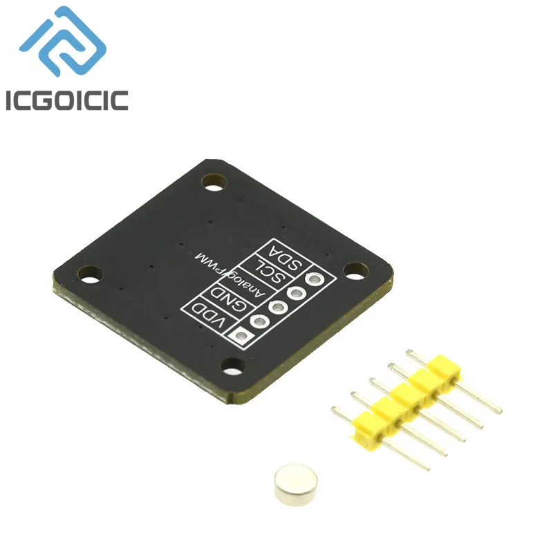 Capteur de mesure d'angle à induction magnétique, technologie 14 bits, haute précision, remplacement, AS5600, MT6701