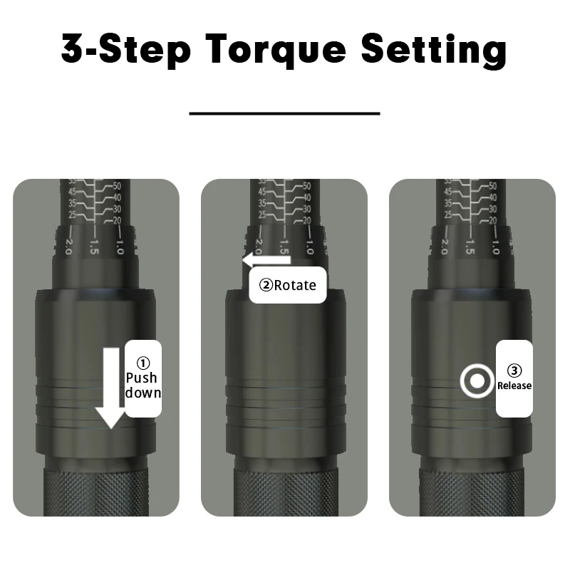 ER Torque Wrench Set ER16A ER20A ER25UM ER32UM ER40UM Nut Wrench with Interchangeable Head and Extended Tool Holder Wrench