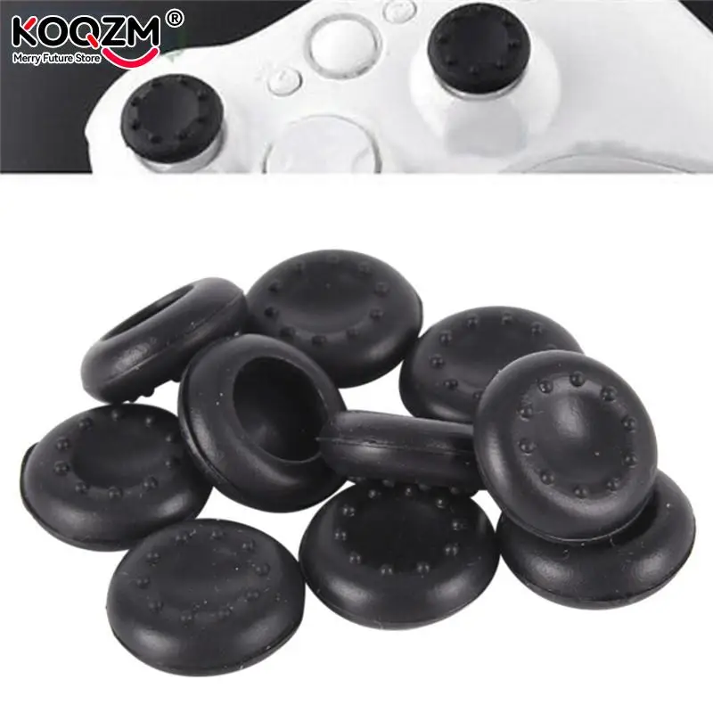 

10pcs/lot Rubber Silicone Cap Analog Controller Silicone Cap Cover Thumb Stick Grip For XBOX 360 For PS3/PS4 5 Colors