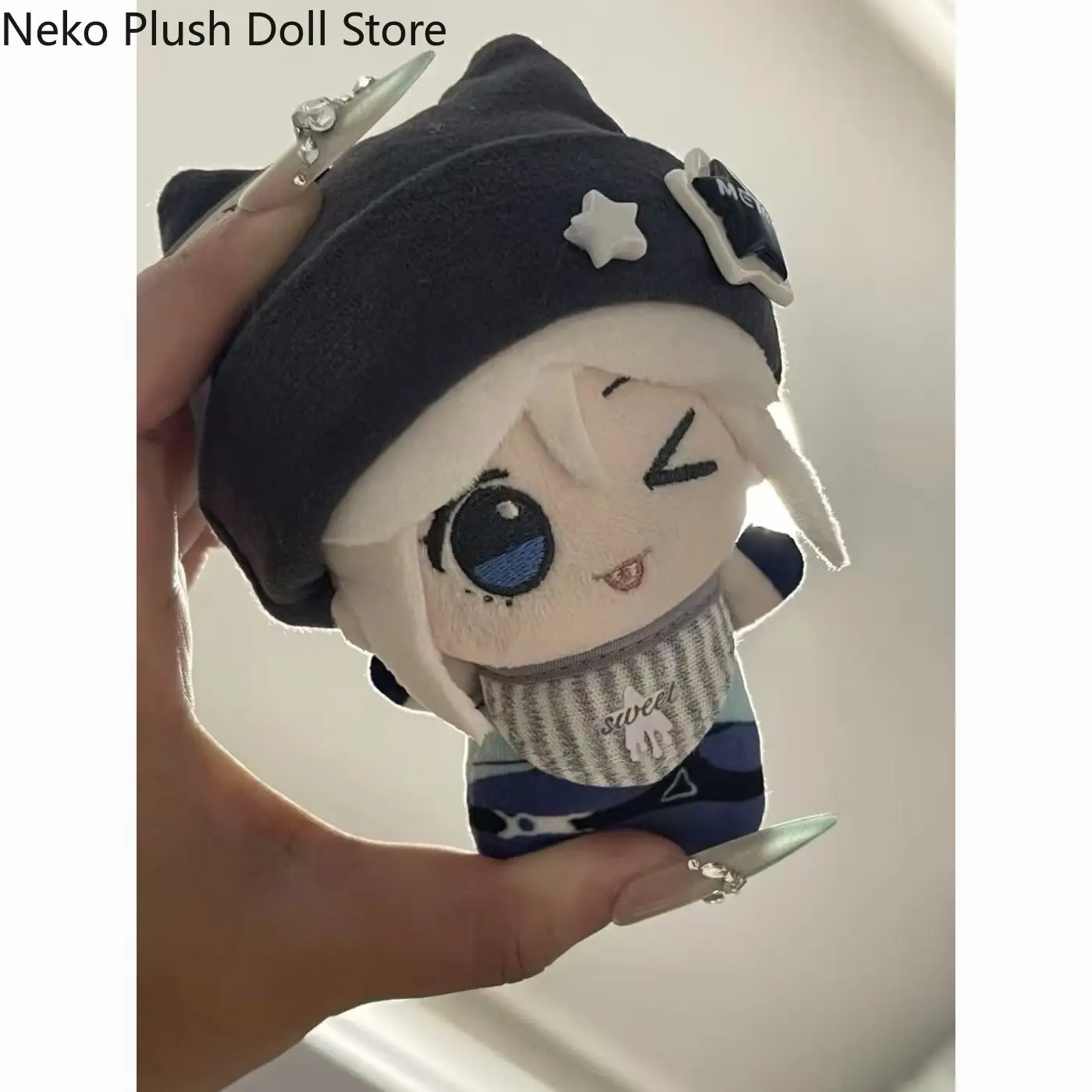 

Game Valorant Jett Anime Plush Doll Body Dress Up Clothes Plushies Stuffed Toys Figures Gift Cosplay 10cm