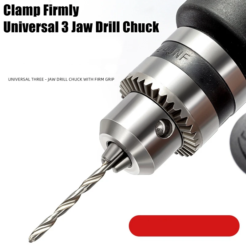 90° Three Jaw Chuck Corner Impact Drill Adapter Right Angle Bend Extension Chuck Drill Adapter Right Angle Converter Accessory - view 6