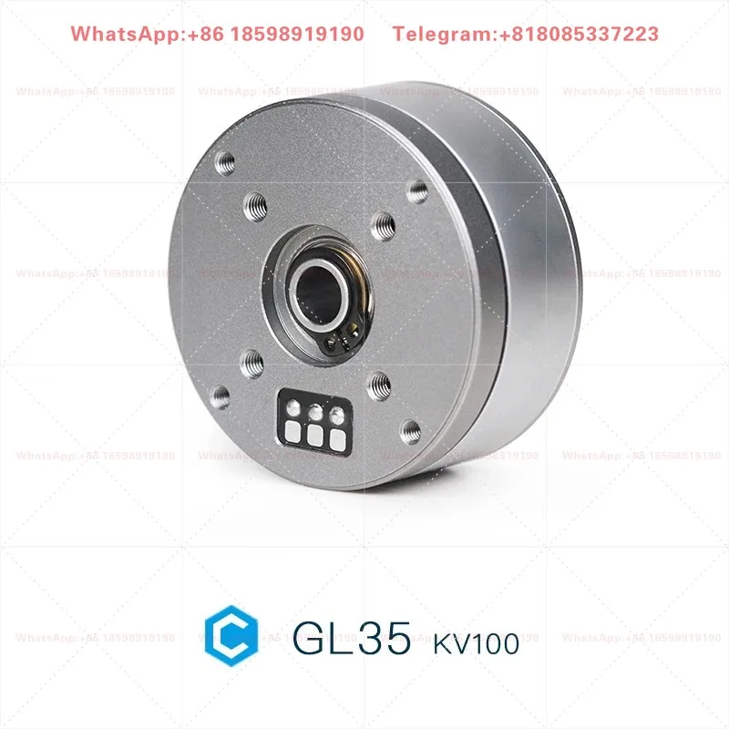 GL35 KV100 CubeMars Brushless Gimbal Motor 90g Ultralight IP45 Waterproof Hollow Shaft Low Cogging Motor