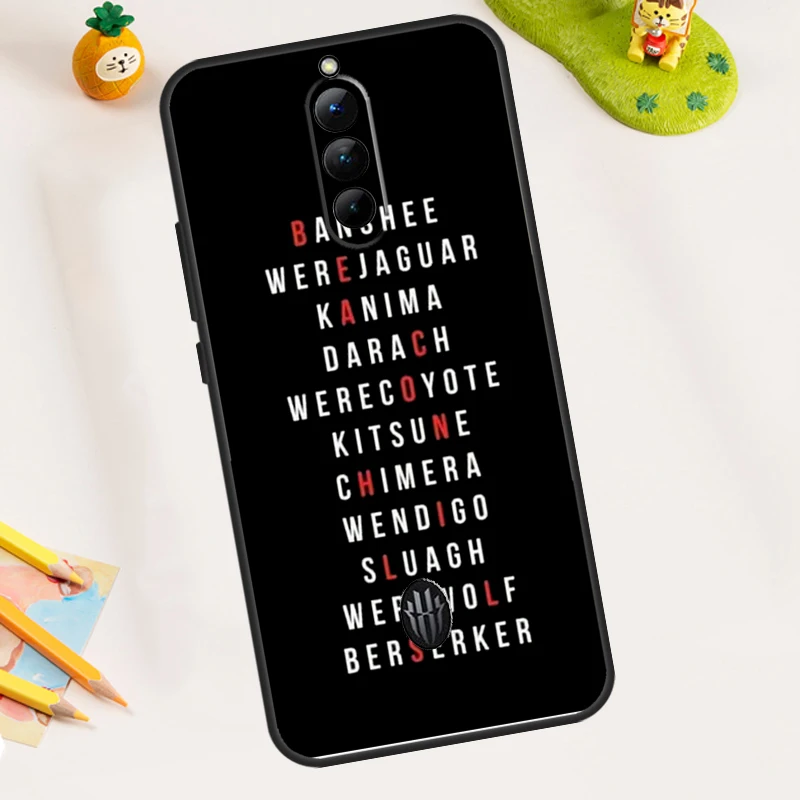 TEEN WOLF DEREK SCOTT DYLAN QUOTES Case For ZTE Nubia RedMagic 11 9 8 10 Pro Plus 8S 9S 10S Pro 5G 5S 6 7 6S 7S Pro 11 Air Cover - view 4