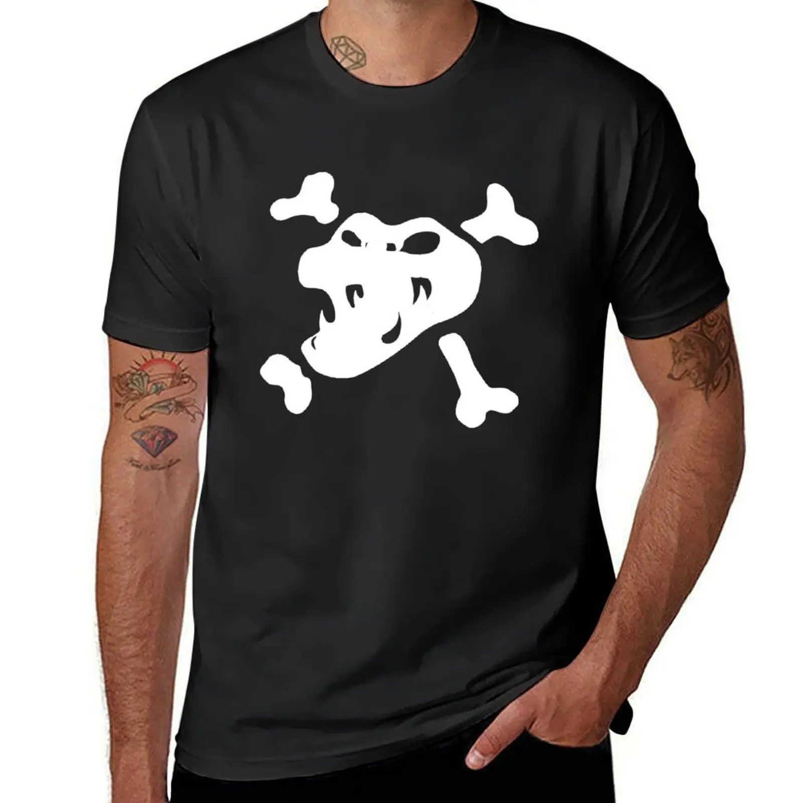 

DKC2 Kremling insignia T-Shirt tees quick-drying cotton graphic tees Anime t-shirt men clothing