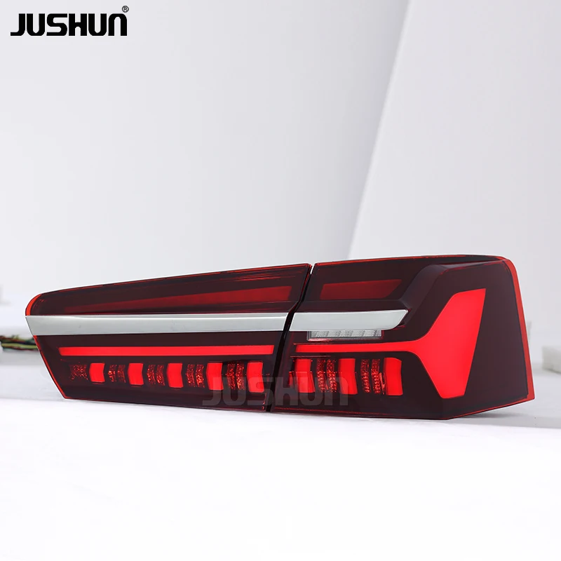 Modified Full LED Rear Taillight Set For Audi A6 12-15 Multi-function Rear Tail Light Direct Install Modification Accessories