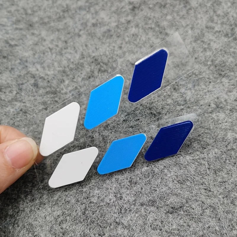Reflective Car B-Pillar Sticker, 3 Color Anti-Scratch Protective Film Universal Easy Install for Most Vehicles Decoration