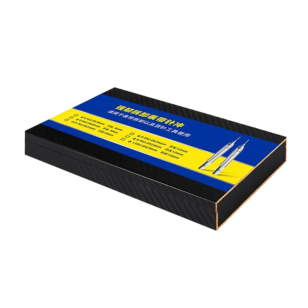 6-Piece Stainless Steel Watch Band Repair Tool Kit, Watch Link Pin Remover Punch Set