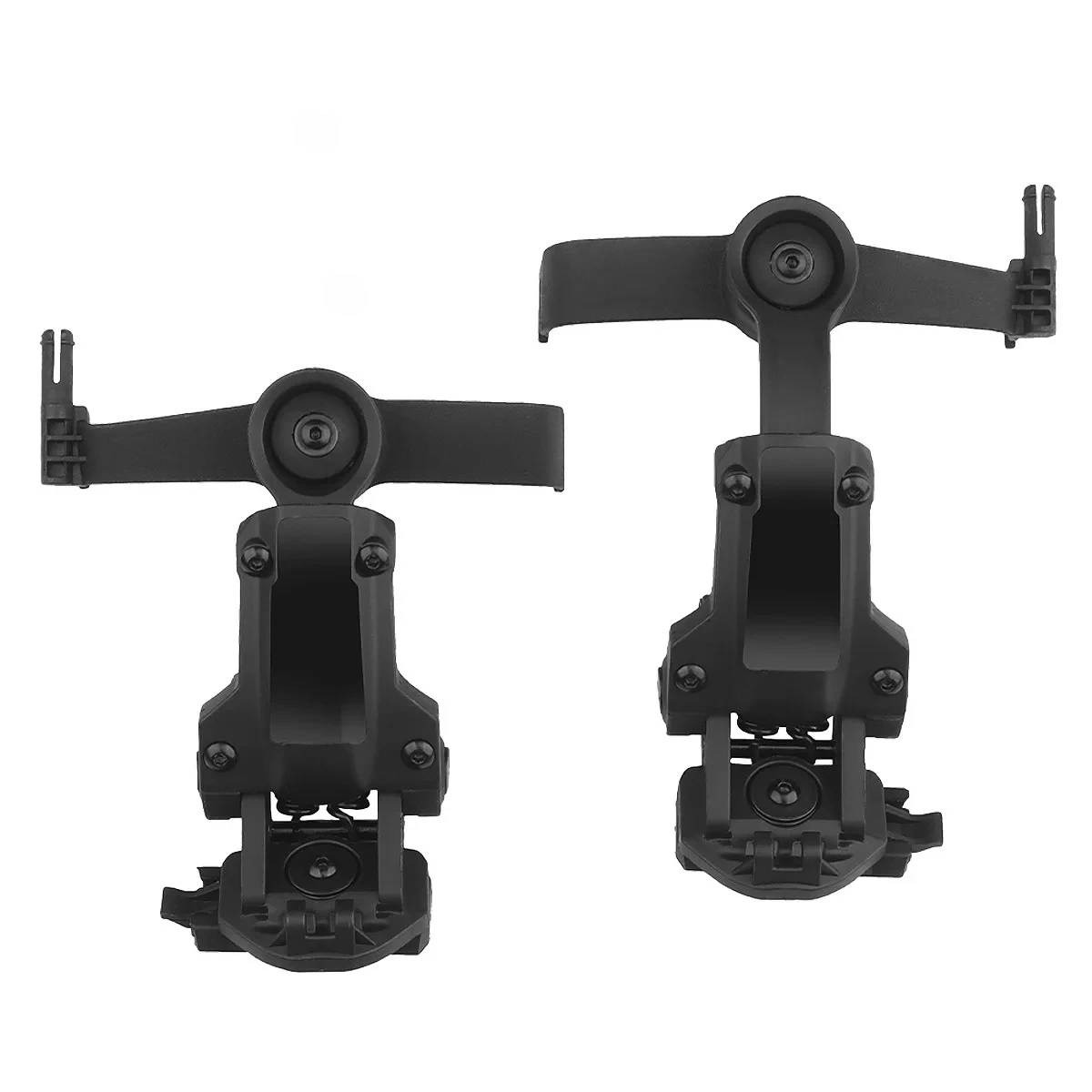 Аксессуары для тактических шлемов, рельсовый адаптер для гарнитуры, многоугольный вращающийся кронштейн для наушников, комплект