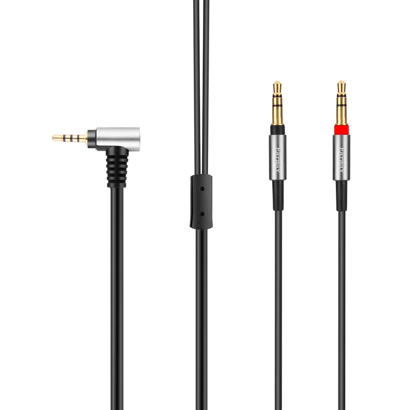 Para philips x3 onkyo a800 3.5mm 2.5/4.4mm balanceado fone de ouvido cabo de cobre único cristal atualização para fiio mp3 player