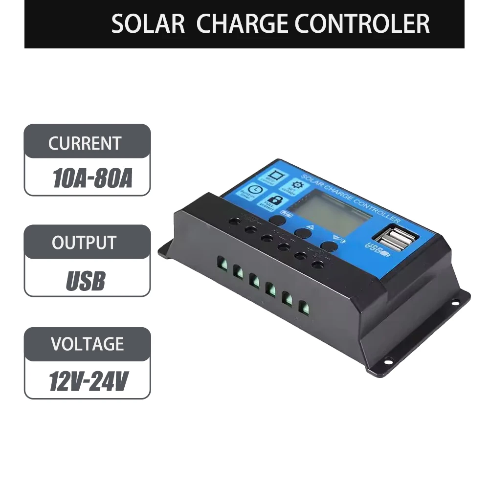 What You Need to Know About Control Charge in Solar Power Systems – A Real-World Review of the 10A–60A Solar Charge Controller