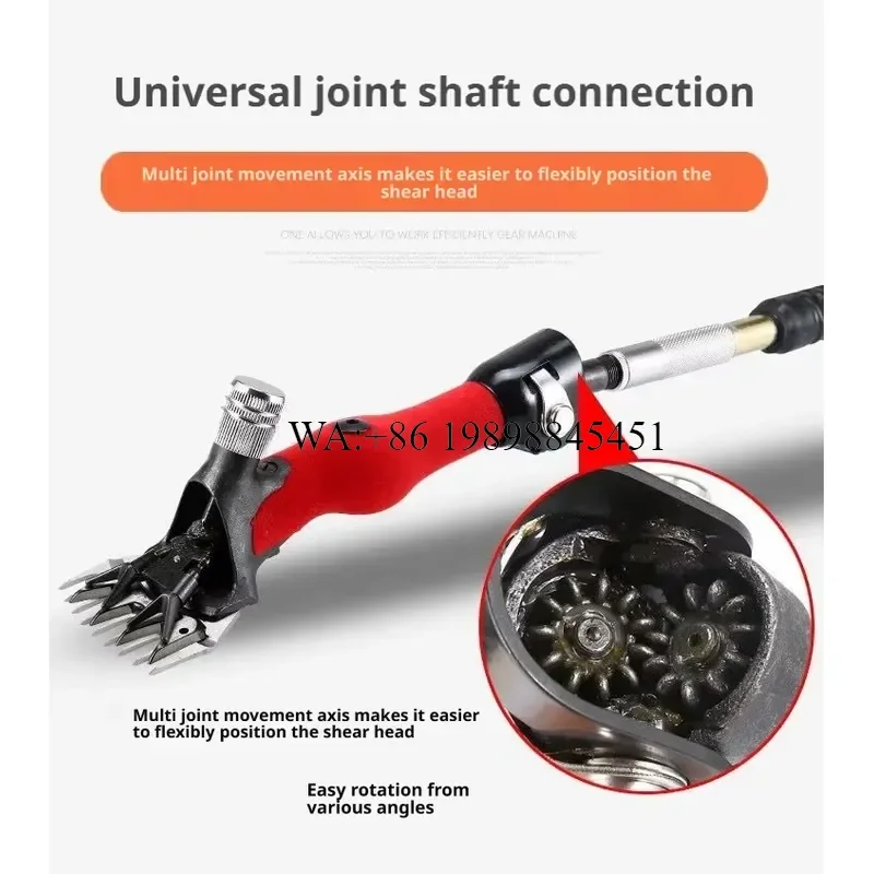 WMWMNU for 220V Sheep Shears Animal Goat Horse Wool Cutter Shearing Tool