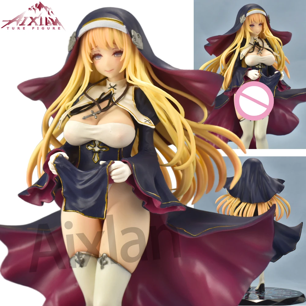 Aixlan 26cm Japanese Anime Vibrastar Character Charlotte Sexy Girl PVC Action Figure Toy Adults Creators Collection Model Doll