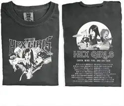 Bellelement The Hex Girls Rock Tour T-Shirt Y2K Vintage Gothic T-Shirt