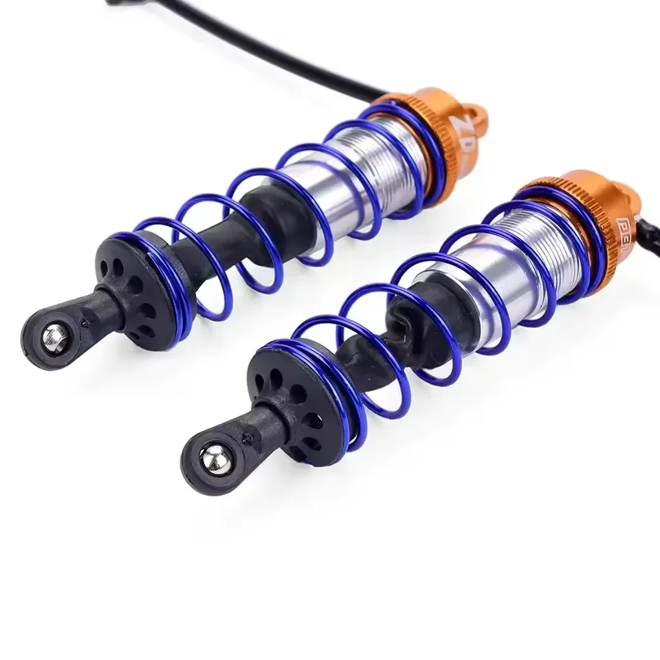 Amortisseur en métal ZD Racing, huile réglable, 120mm, avant 143mm, suspension arrière pour voiture RC 1/8, HSP Gardens I Tras Wltoys