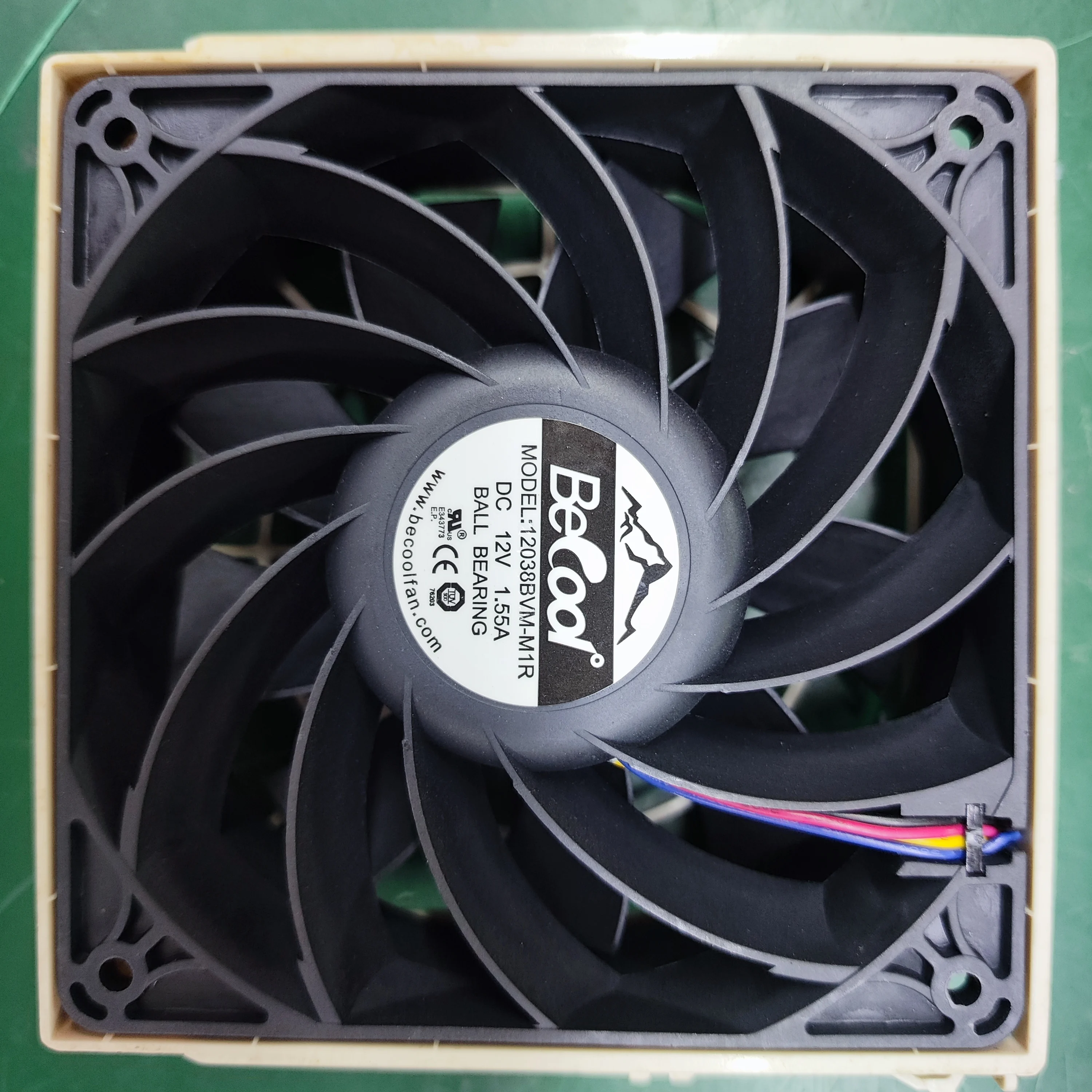 New 12038 12CM High Speed Fans For Our 3U 4U Hotswap Server Case