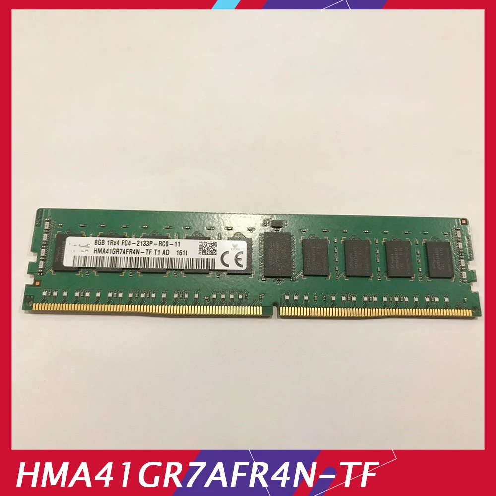 1 Pcs HMA41GR7AFR4N-TF For SK Hynix RAM 8GB 8G 1R×4 PC4-2133P 2133 DDR4 ECC REG Memory