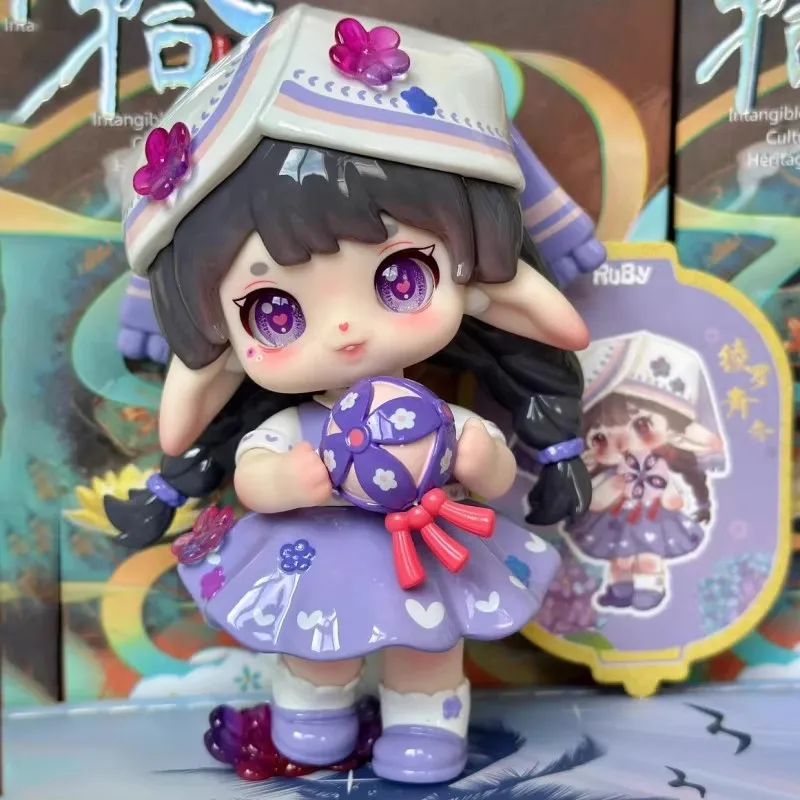 Новая рубиновая глухая коробка TOPTOY с блестками второго поколения, деревенский ветер, аниме, глухая коробка, коллекционные детские игрушки,гадайте, загадочная коробка, подарки