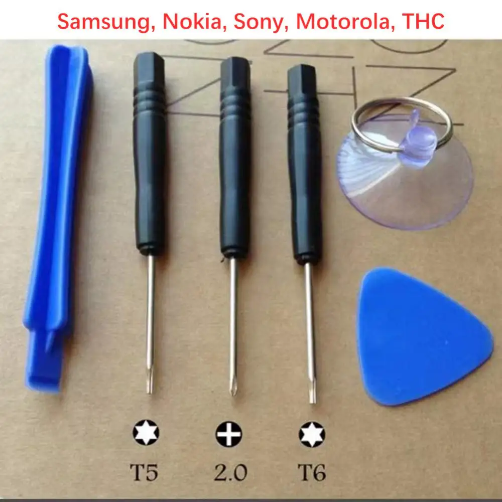 1/2/3PCS Smartphones Repair Tool Sets Mobile Phone Precision Disassemble Repair Tools 8 IN 1 With Screwdriver Cellphone Cell