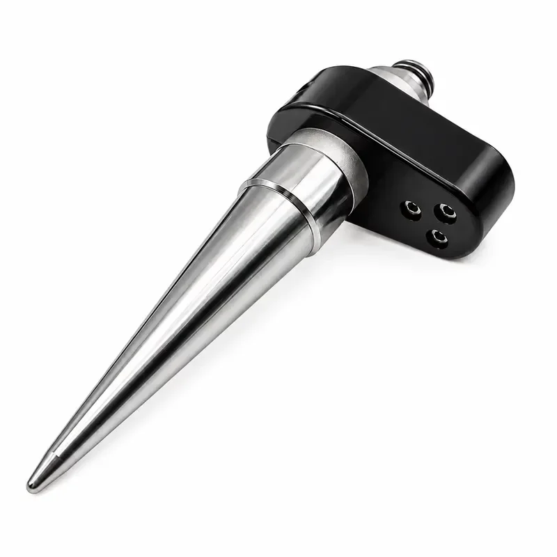 for Surveying Prism Pole 14cm Silver Mini with 5/8 Thread Connection Compact Lightweight Design for Total Station GPS RTK