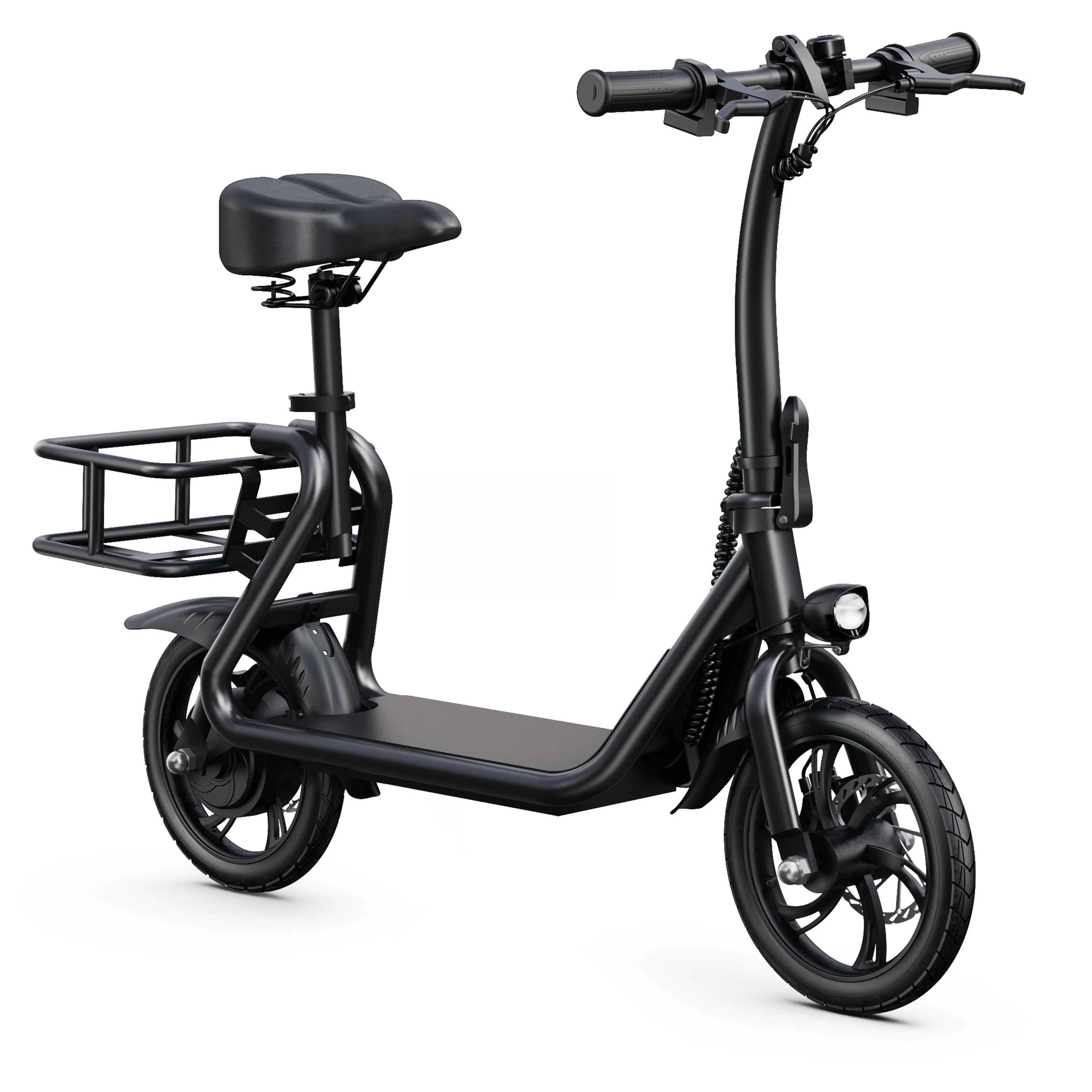 For  ES-M14 500W Dual Suspension Electric Adult Scooter Two-Wheel Foldable Aluminum Alloy EU Warehouse Turn Signals