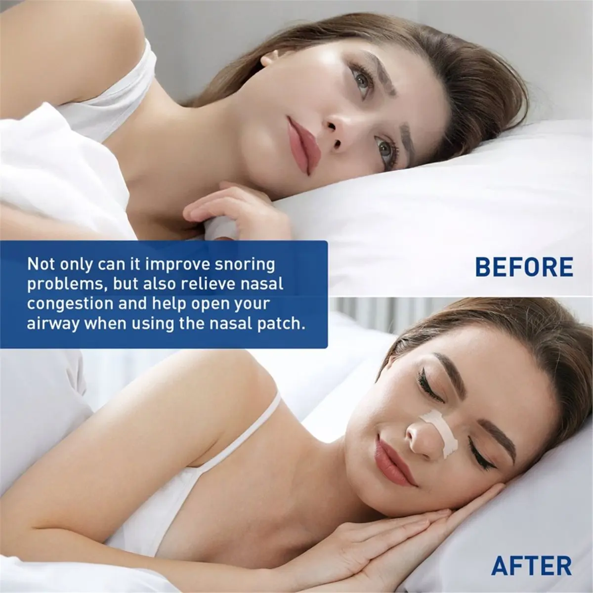 11·11COUPON Breathe Nasal Strips, Nose Strips for Better Breathing, Help Relieve Snoring, Caused By Colds & Allergies 44ct