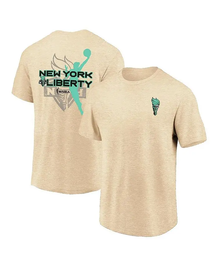 

Trendy WNBA Fan Cotton Tee - Iconic Team Name & Stylish Player Silhouette, Ideal for New York Liberty Supporters Printed Brand