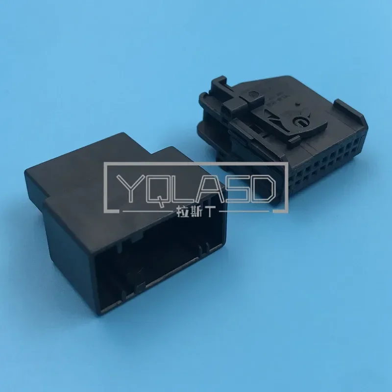 1 Set 18 Way Auto Air Conditioning Panel Socket Car Amplifier Cable Connector AC Assembly For VW BMW 1-1355350-1 1-1355349-1