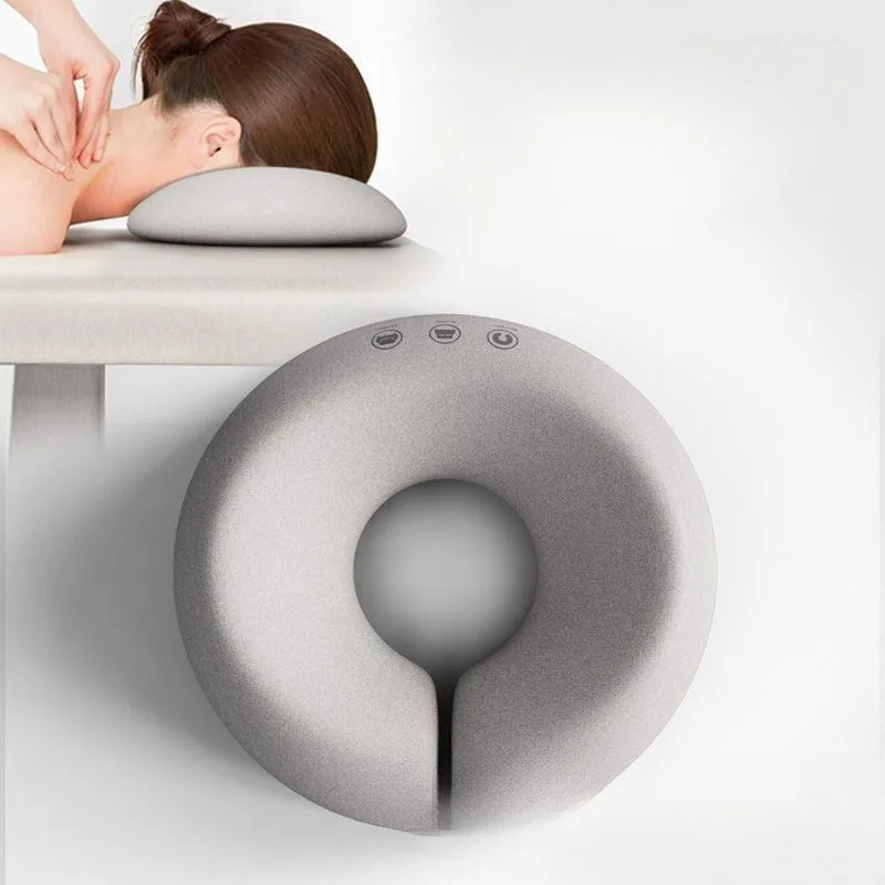 Ergonomics Lying Down Pillow Sleeping Memory Foam Breathable Head Rest Bed Pillow Body Massage Face Rest Pillow for Beauty Salon