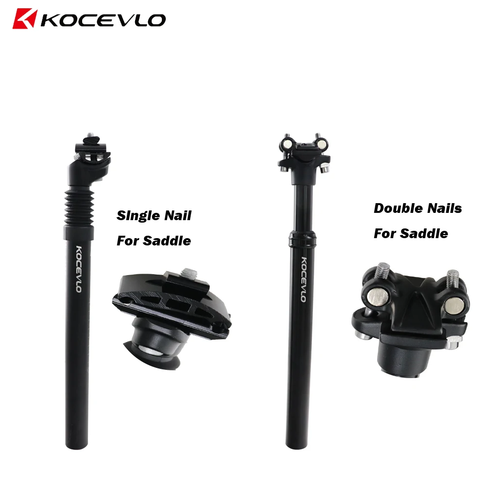 

Official KOCEVLO Seatpost Suspension Dropper Mtb 27 2 Bicycle SeatPost Hanging Saddle Tube 30.9 With Shock Absorber Seatpost