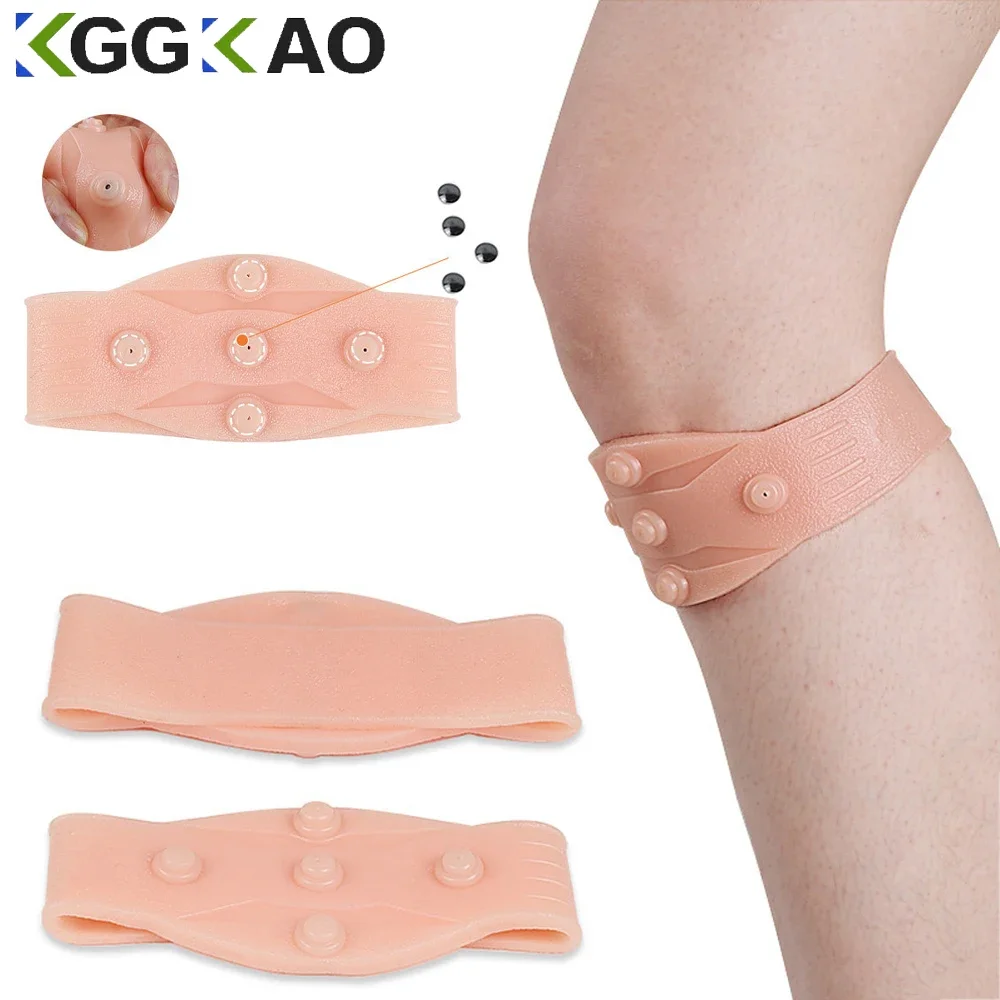 

1Pcs Magnet Therapy Knee Strap,Knee Pain Relief Support Brace Hiking,Basketball,Running,Tennis, Tendonitis, Volleyball & Squats