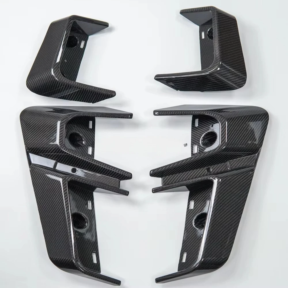 

For G Wagon W464 G63 Brabu G800 Dry Carbon Fiber Front Fender Vent Upgrade Kit W463A Carbon Kit
