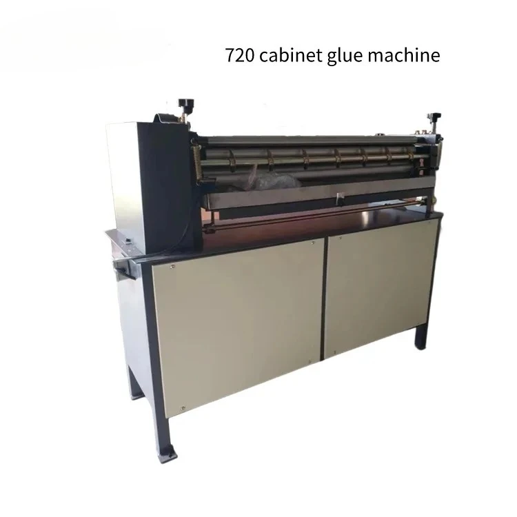 Electric Automatic PLC Component Processing Essential Gluing Equipment for Book Binding Wood for Food Beverage Cold Hot Glue
