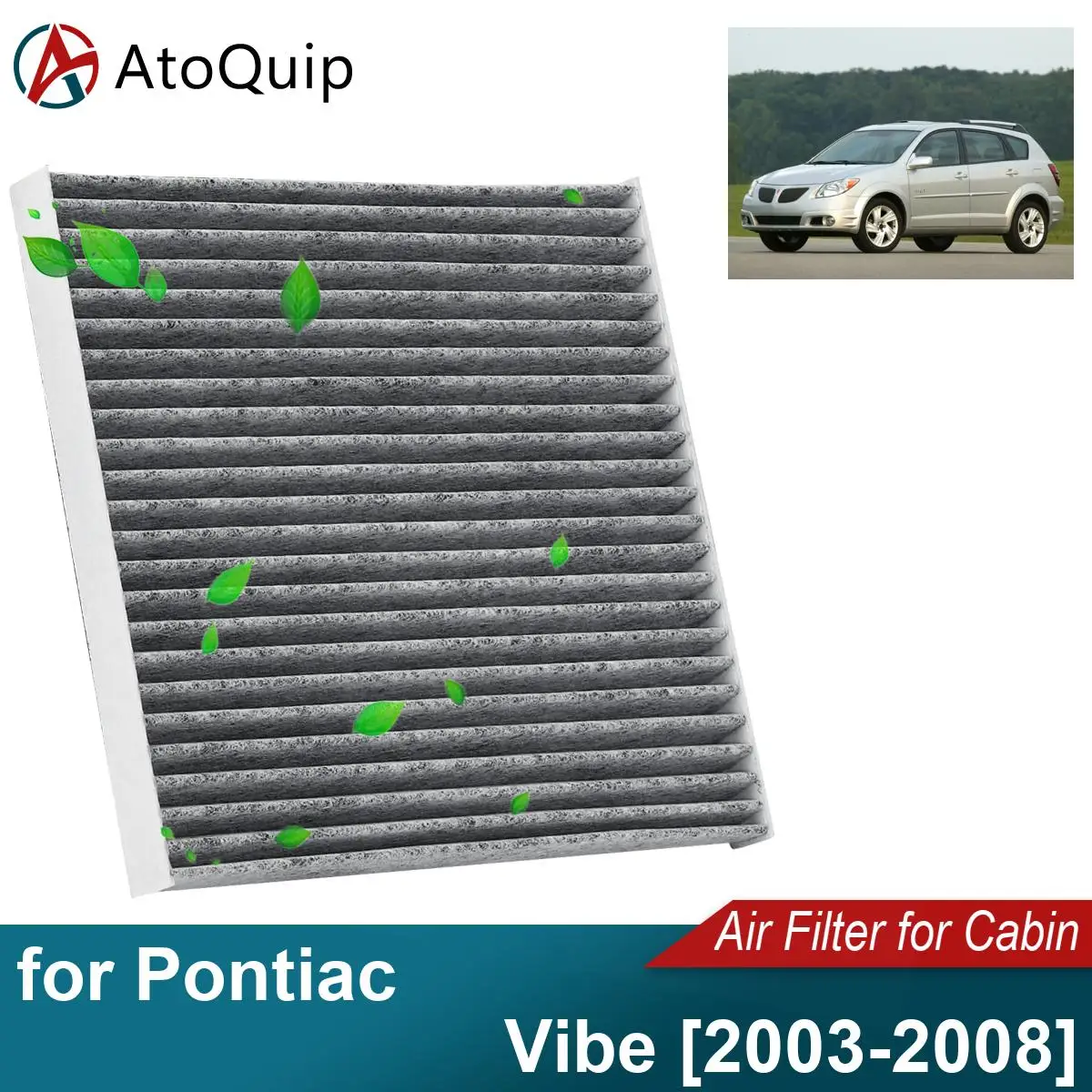 

CF10374 автомобильный воздушный фильтр для Pontiac Vibe 2003-2008 87139-YZZ09, 88508-01010, 88508-04010