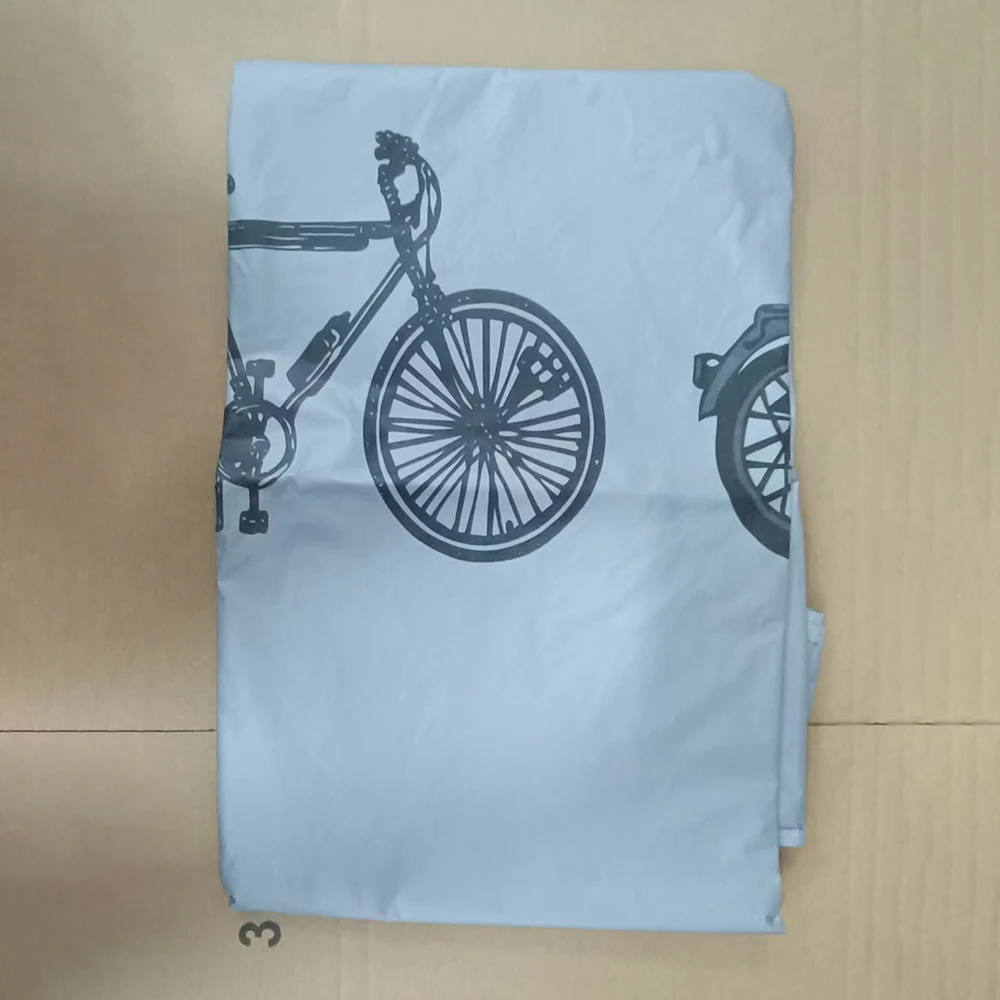 1 Stück Regenschutz für Elektrofahrzeuge, Fahrradabdeckung, Sonnenschutz-Motorradabdeckung, dreidimensionale Fahrradabdeckung S003448 – Detail 5