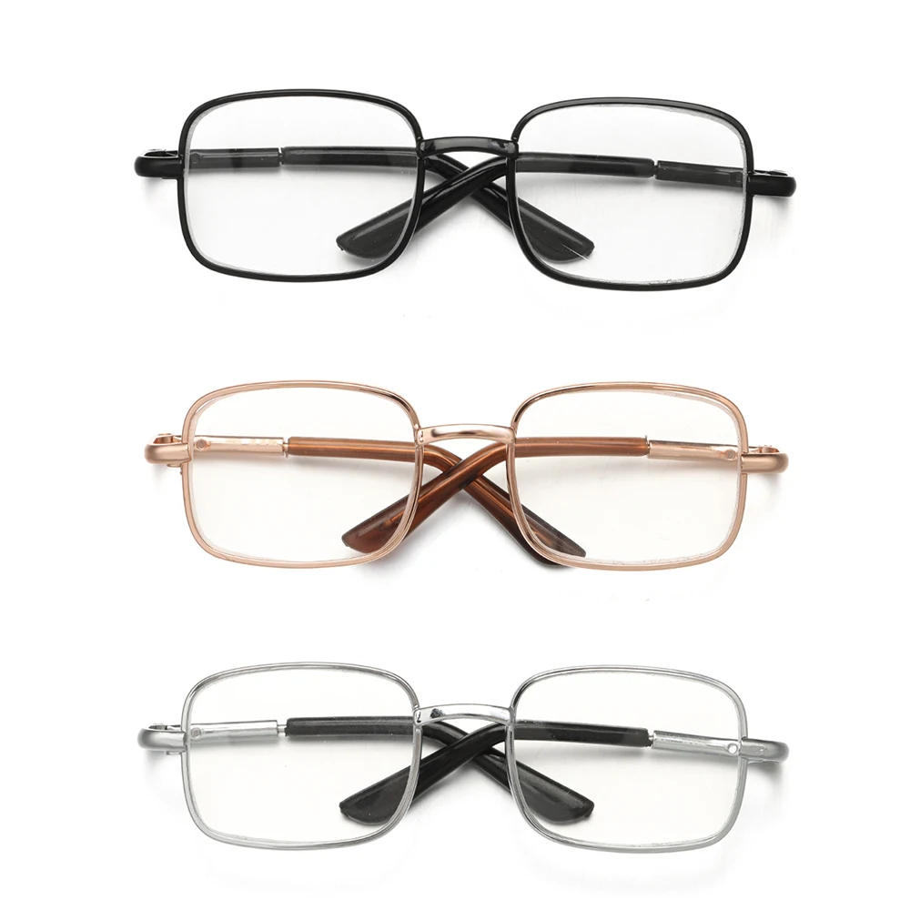 Gafas rectangulares miniatura para muñecas – Estilo vintage - imagen 5