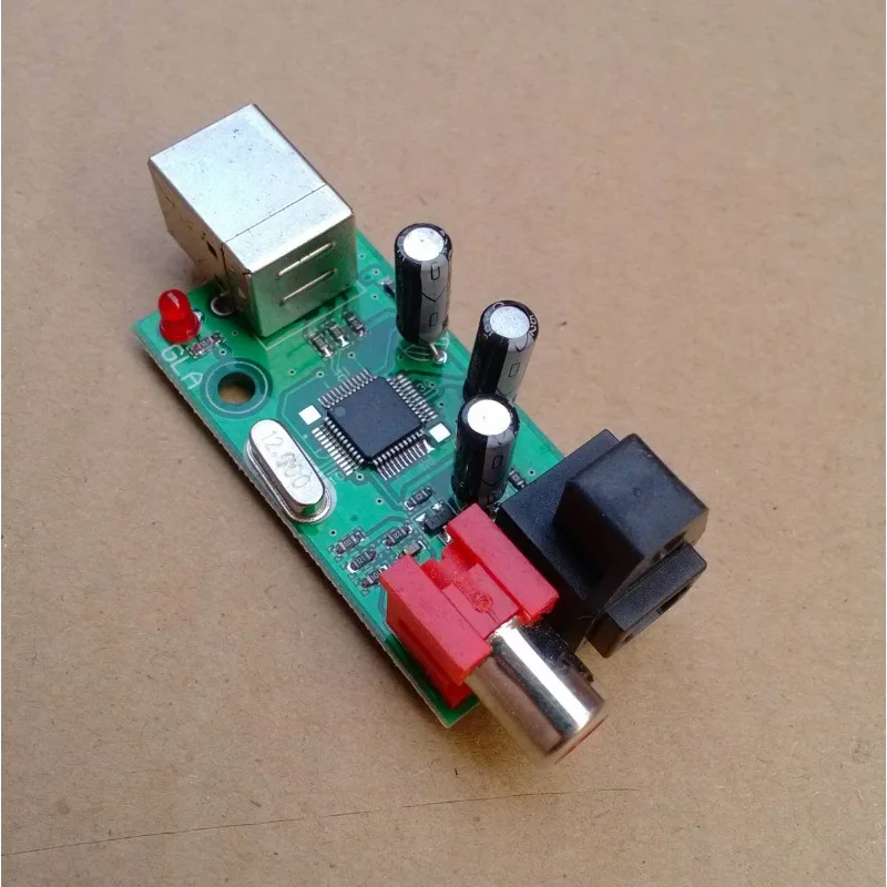 GLA USB Sound Card USB to Coaxial/fiber/SPDIF/DTS/AC3 Conversion Board