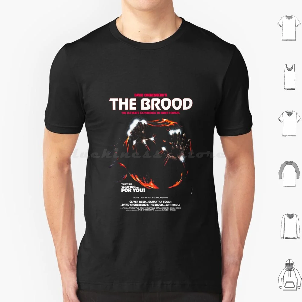 The Brood T Shirt 6xl Cotton Cool Tee Brood Movie David Cronenberg Oliver Reed Horror Movie Horror Sci Fi Cult Movie Eraserhead