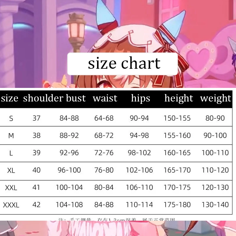 ANIMECC IN STOCK Still in Love Tokai Teio Haru Urara Oguri Cap Cosplay Umamusume Cosplay Wig Tail Pink Dress Halloween for Women view 3