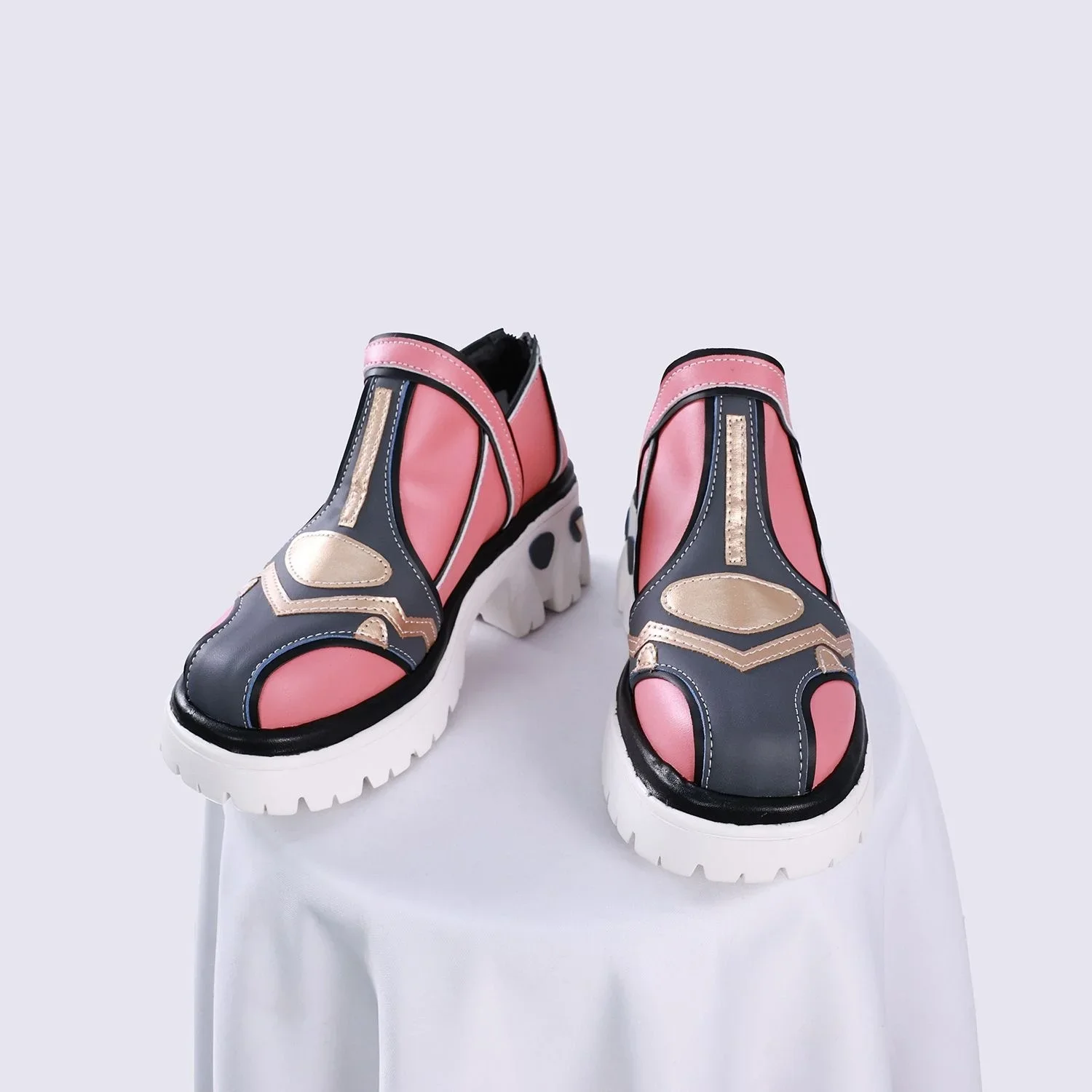 Genshin Impact Varesa Cosplay Spiel Schuhe Kostüm Zubehör Requisiten Anime Halloween Kostüme für Frau Schuhe