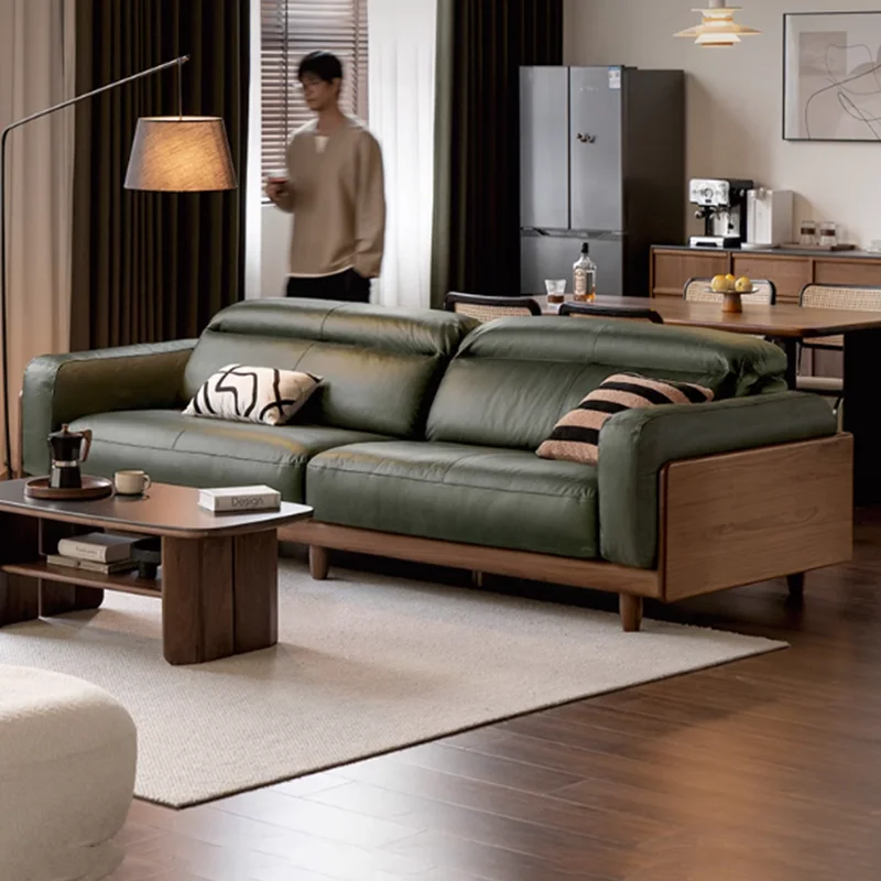 Leather Couch Living Room Sofas Sectional Office Minimalist Luxury Outdoor Sofa Multifunctional Lounge Divano Trendy Furniture